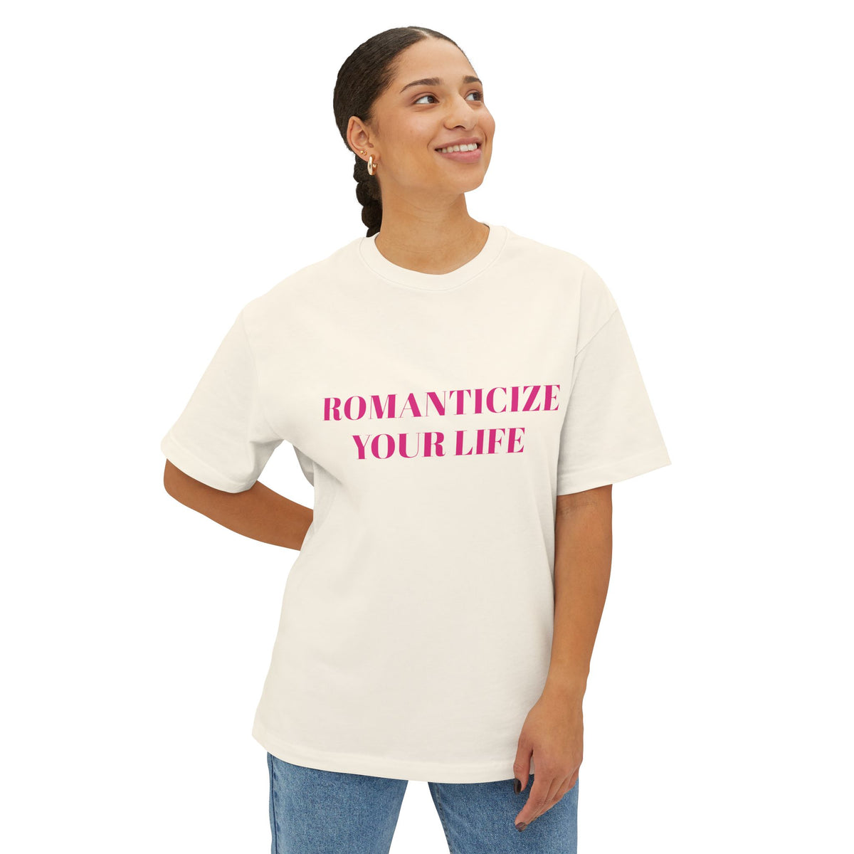 Romanticize Your Life Oversized Tee