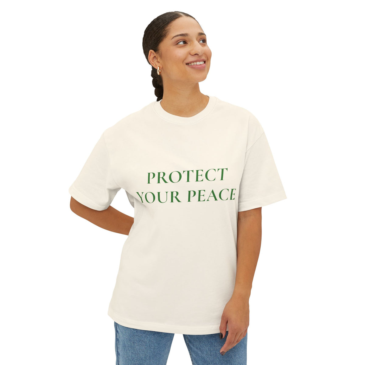 Protect Your Peace Oversized Tee