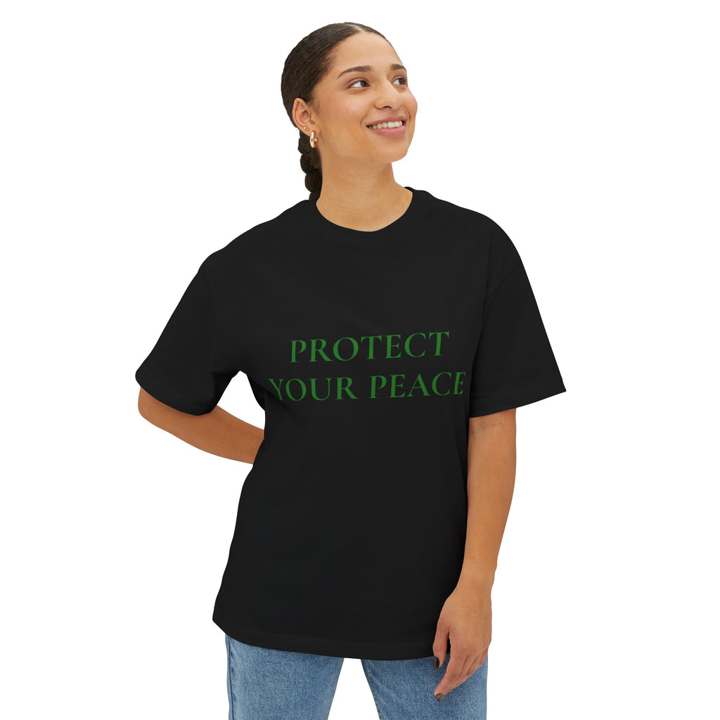 Protect Your Peace Oversized Tee