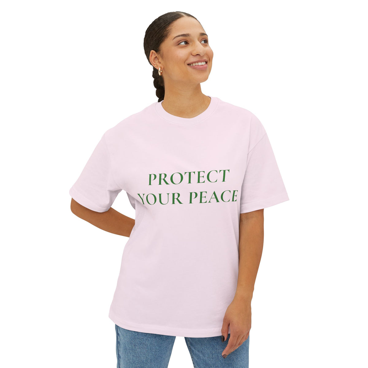 Protect Your Peace Oversized Tee